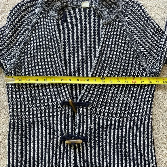 Gap Cardigan Sweater Medium Cardigan Long Navy Cottagecore Coastal Grandma - Picture 9 of 14